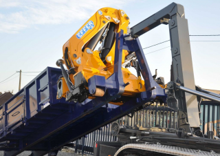 Hidraulikus rakodódaruk Effer 350 3S