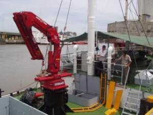 Hidraulikus rakodódaruk Amco Veba 825-4 S