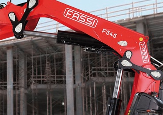 Hidraulikus rakodódaruk Fassi F 545 RA 2.22 xe-dynamic