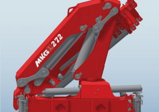 Hidraulikus rakodódaruk MKG HLK 272 SHP a2