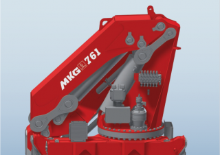 Hidraulikus rakodódaruk MKG HLK 761 SHP a3