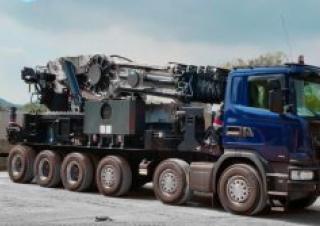 Hidraulikus rakodódaruk Pesci SE 3505