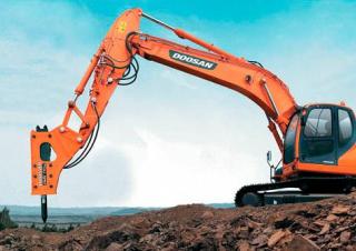 Szerelékek Hidraulikus törők Doosan DXB700