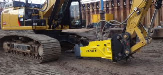 Szerelékek Hidraulikus törők Hydra Ram FX-340