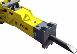 Szerelékek Hidraulikus törők Hydra Ram FX-200