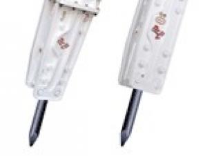 Szerelékek Hidraulikus törők Komac TOR 55V
