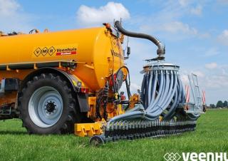 Hígtrágya és trágya technológiák Hígtrágya injektálók Veenhuis ECOJECT 5.32