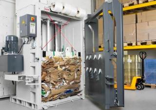 Hulladékprések HSM V-Press 1160 plus