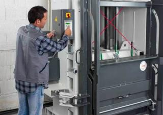 Hulladékprések HSM V-Press 1160 plus