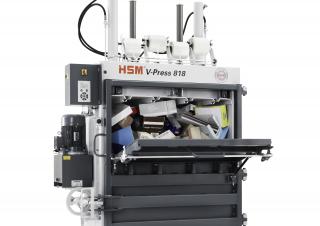 Hulladékprések HSM V-Press 818 plus