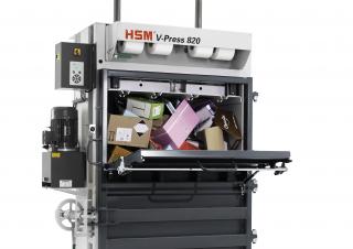 Hulladékprések HSM V-Press 820 eco