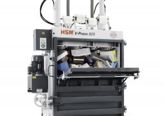 Hulladékprések HSM V-Press 825 plus