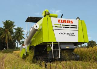 Kombájnok Claas Crop Tiger 30 Terra Trac
