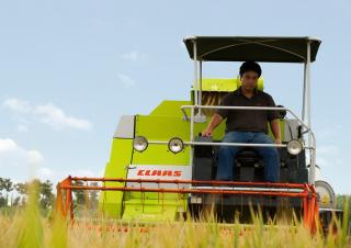 Kombájnok Claas Crop Tiger 40 Terra Trac