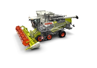 Kombájnok Claas Trion 650 Terra Trac