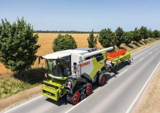 Kombájnok Claas Trion 650 Terra Trac