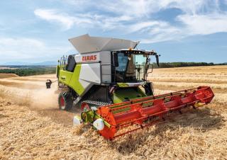 Kombájnok Claas Trion 660 Terra Trac   