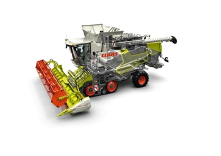 Kombájnok Claas Trion 730 Terra Trac   