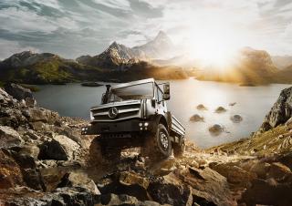 Járművek Kommuniális traktorok - elülső felfüggesztéssel Unimog U 4023 Euro 6