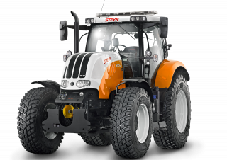 Járművek Kompakt kommunális traktorok Steyr 6165 CVT Profi