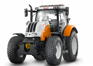 Járművek Kompakt kommunális traktorok Steyr 6200 CVT Basis