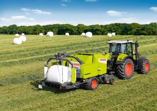 Körbálázók Claas Rollant 375 RC Uniwrap
