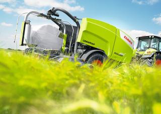 Körbálázók Claas Rollant 455 RC Uniwrap 