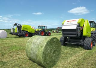 Körbálázók Claas Rollant 455 RC Uniwrap 