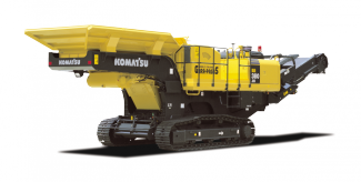 Kőtörmelék ujrahasznostó telepek Komatsu BR380JG-1E0