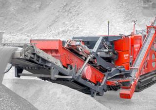 Kőtörmelék ujrahasznostó telepek Terex-Finlay I 140 RS