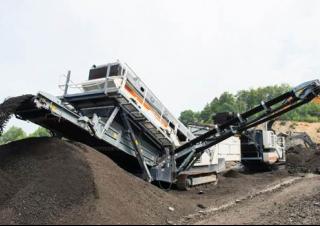 Kőtörmelék ujrahasznostó telepek Metso Lokotrack LT 1213