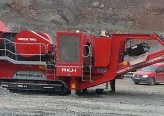 Kőtörmelék ujrahasznostó telepek Rubble Master MXJ-1200