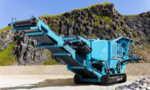 Kőtörmelék ujrahasznostó telepek Powerscreen Premiertrak 400 S