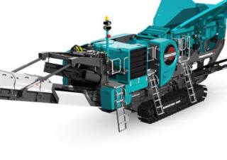 Kőtörmelék ujrahasznostó telepek Powerscreen PREMIERTRAK 400X