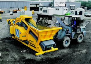 Kőtörmelék ujrahasznostó telepek Rubble Master RM 60