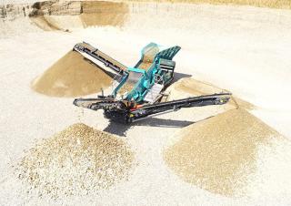 Mobil rosták Powerscreen Titan 600
