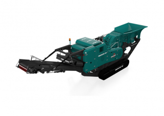 Kőtörmelék ujrahasznostó telepek Powerscreen Trakpactor 260