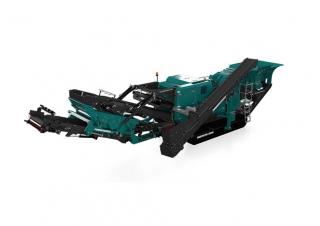 Kőtörmelék ujrahasznostó telepek Powerscreen Trakpactor 260SR