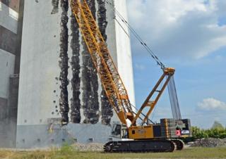 Lánctalpas daruk - rácsos gém Liebherr HS 895 HD