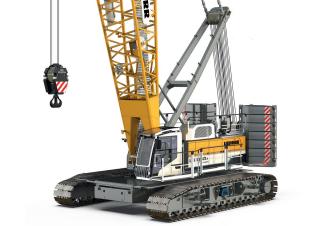 Lánctalpas daruk - rácsos gém Liebherr LR 1250.1 Unplugged 