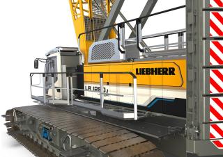 Lánctalpas daruk - rácsos gém Liebherr LR 1250.1 Unplugged 