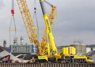Lánctalpas daruk - rácsos gém Liebherr LR 1350/1