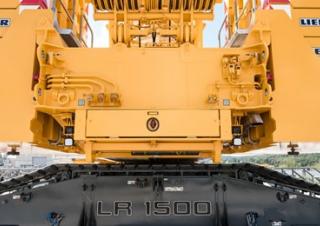 Lánctalpas daruk - rácsos gém Liebherr LR 1500