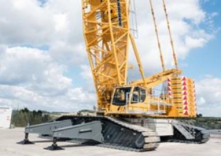 Lánctalpas daruk - rácsos gém Liebherr LR 1500