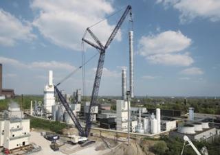 Lánctalpas daruk - rácsos gém Liebherr LR 1600/2