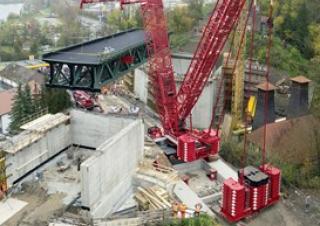 Lánctalpas daruk - rácsos gém Liebherr LR 1600/2