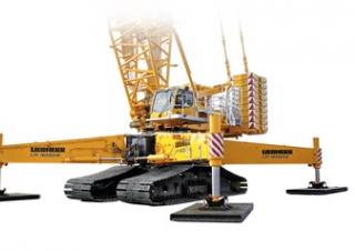 Lánctalpas daruk - rácsos gém Liebherr LR 1600/2-W