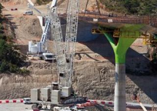 Lánctalpas daruk - rácsos gém Liebherr LR 1750/2