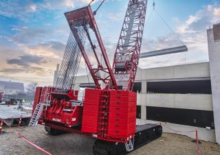 Lánctalpas daruk - rácsos gém Manitowoc MLC300