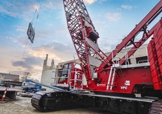 Lánctalpas daruk - rácsos gém Manitowoc MLC300